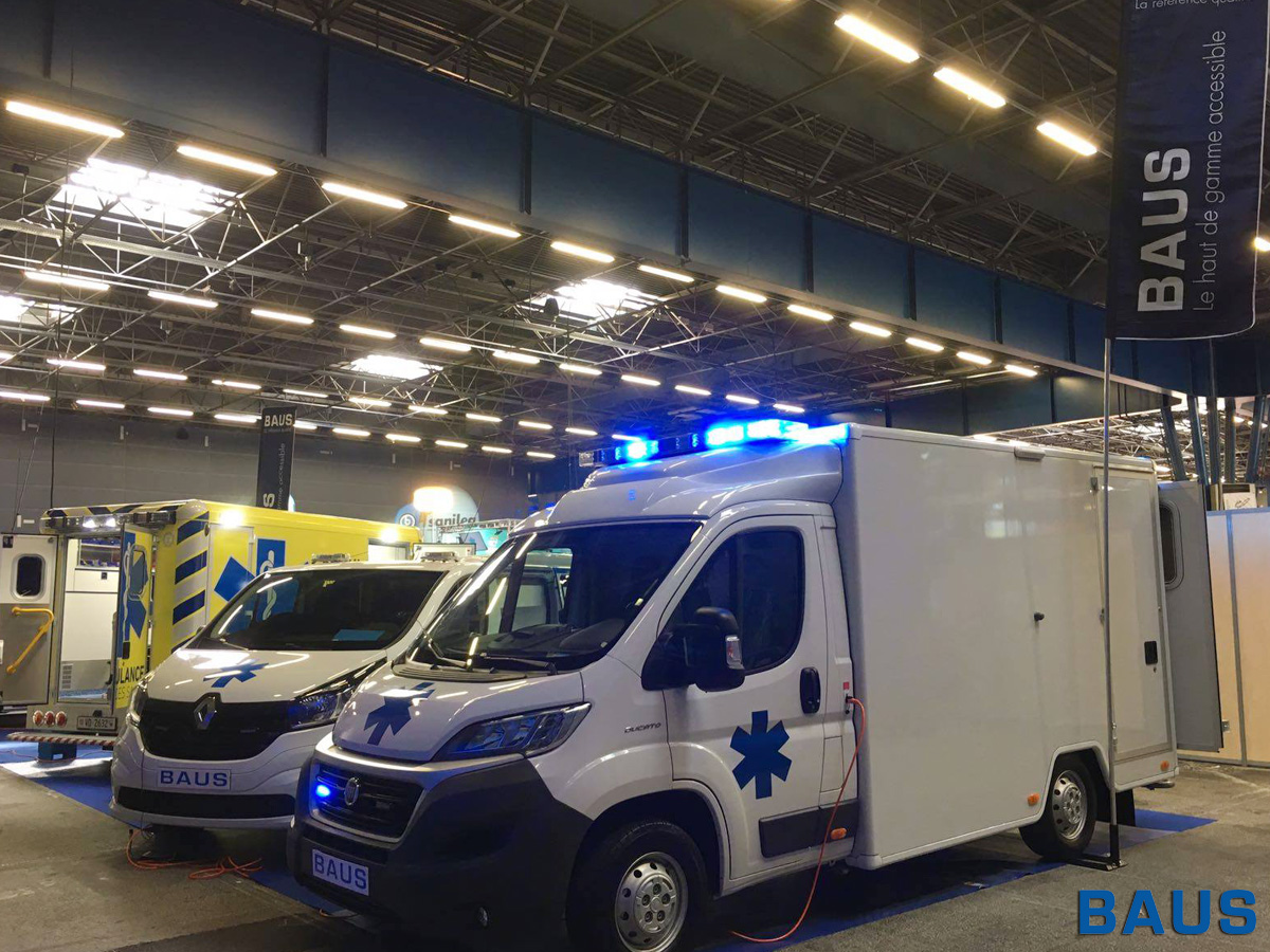 BAUS au Congrès CNSA 2017 à Alpexpo - BAUS Ambulances