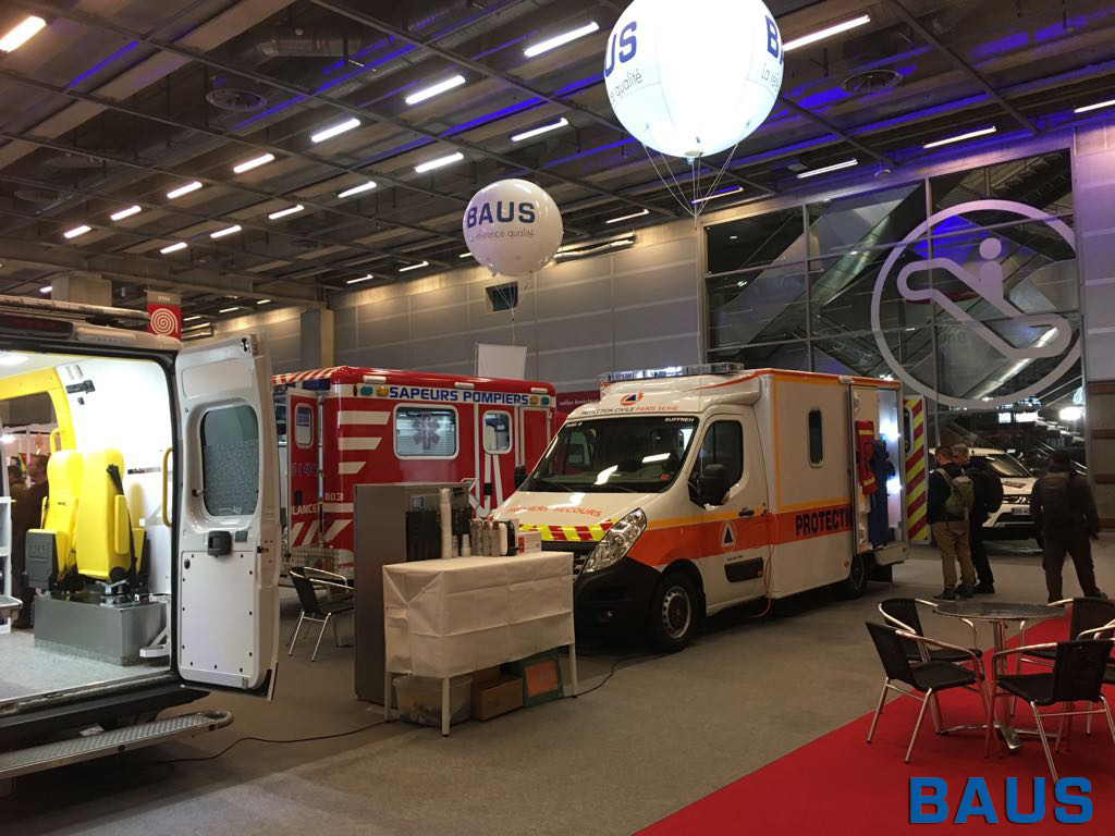 BAUS au Salon Secours Expo 2018 - Ambulances BAUS