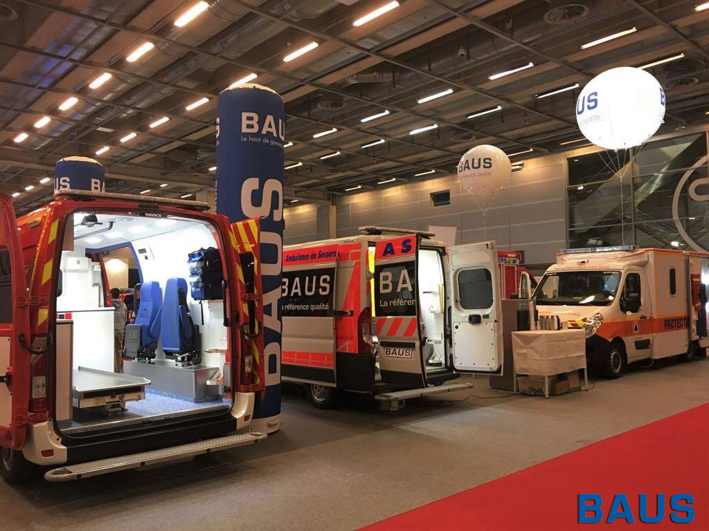 BAUS au Salon Secours Expo 2018 - Ambulances BAUS