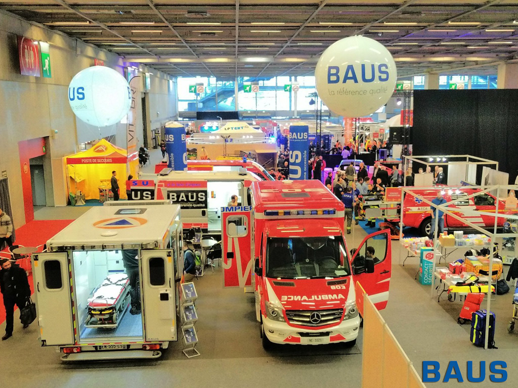 BAUS au Salon Secours Expo 2018 - Ambulances BAUS