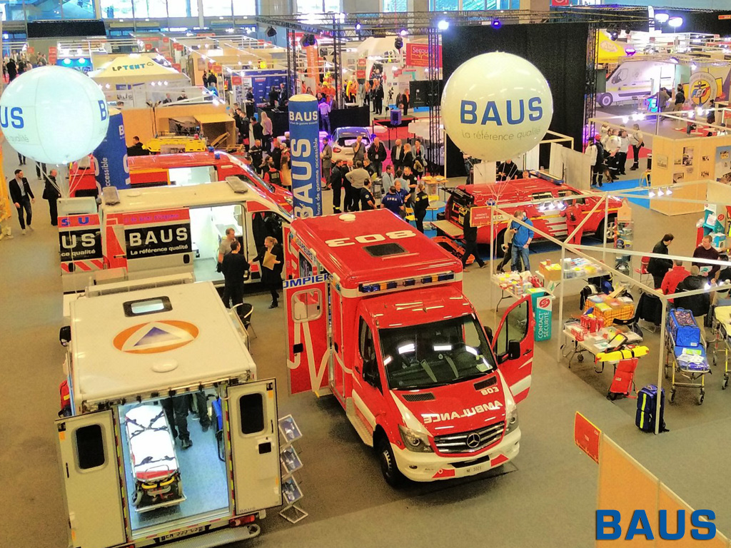 BAUS au Salon Secours Expo 2018 - Ambulances BAUS